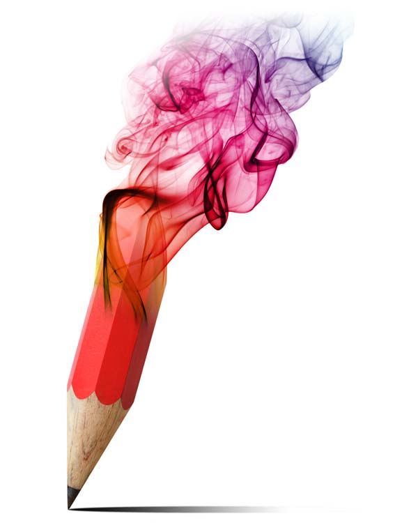 Colored Pencil Creative Design
